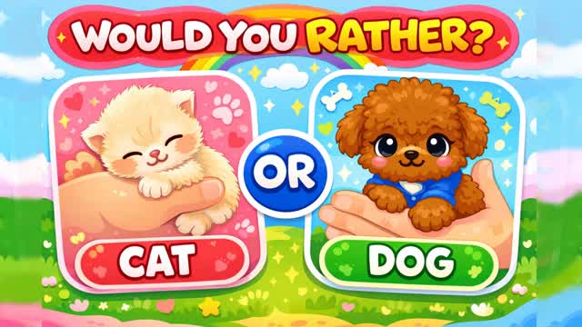 Would You Rather - Animal Edition