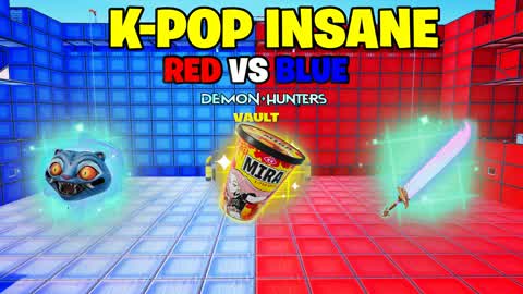 KPOP-INSANE RED VS BLUE ZERO BUILD 🔴🔵
