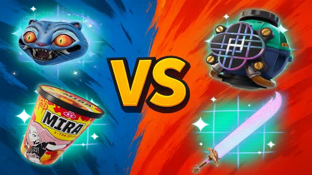 🎯 Red VS Blue: Weapon Clash