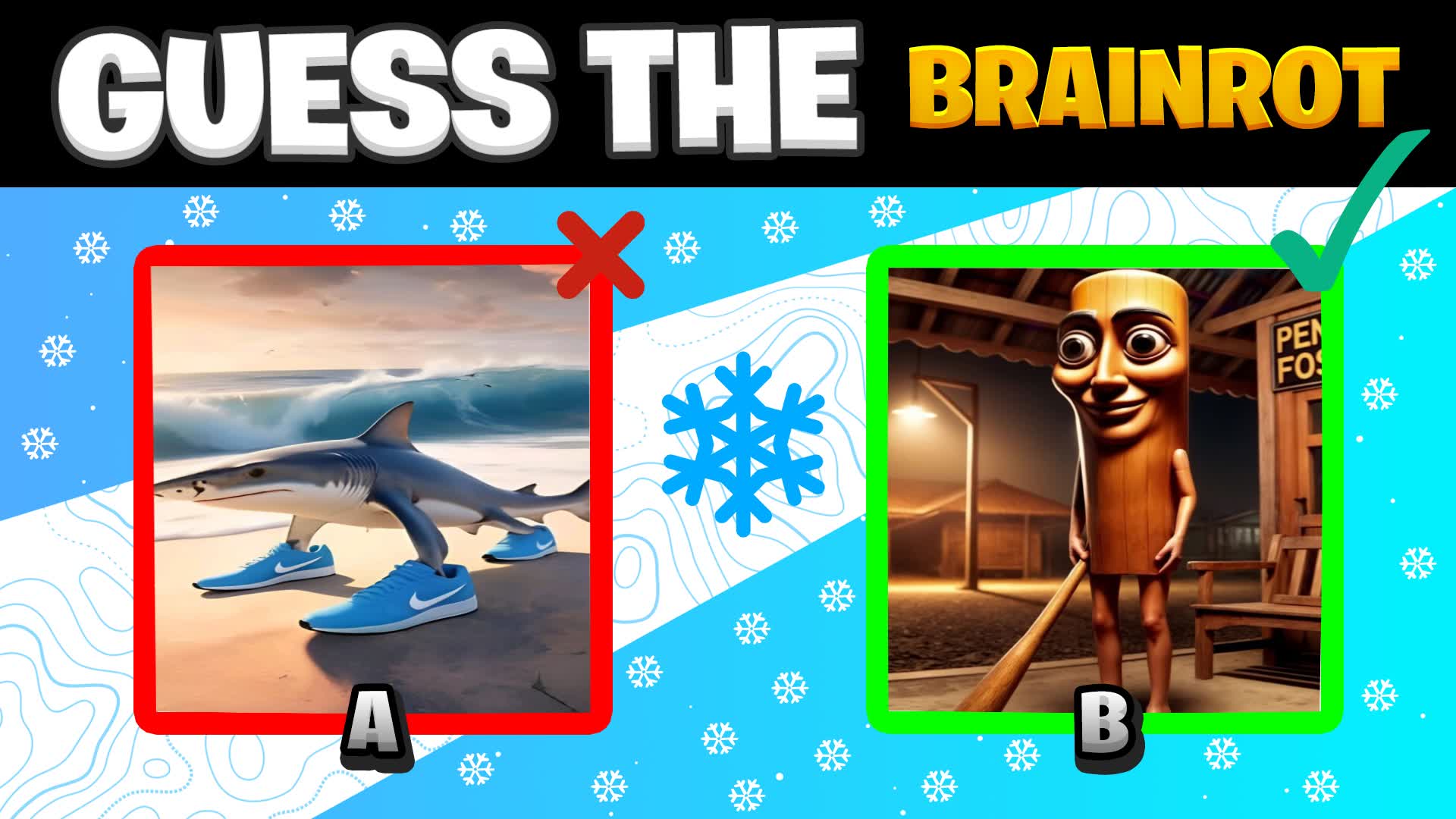 GUESS THE BRAINROT 🦈​XMAS EDITION ❄️