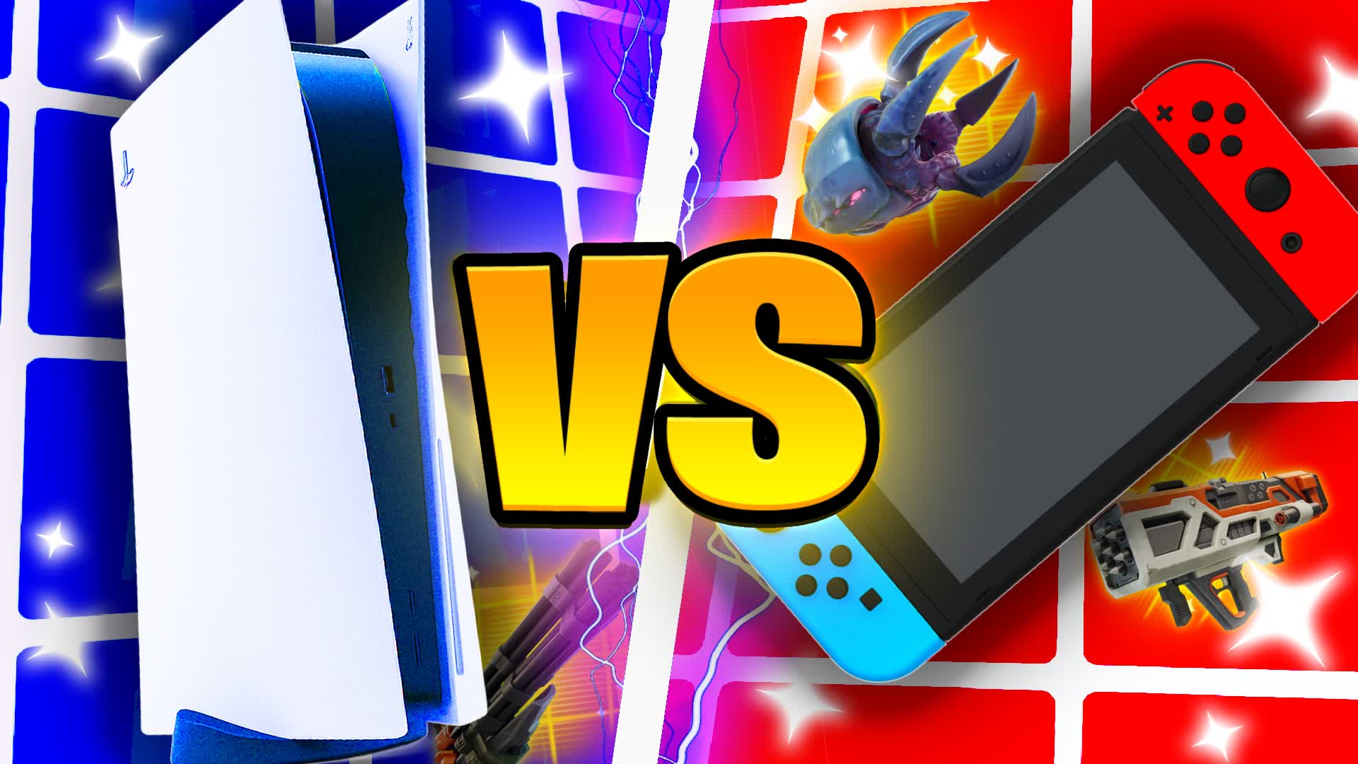 PS5 VS SWITCH 2 RED VS BLUE 🔴🔵