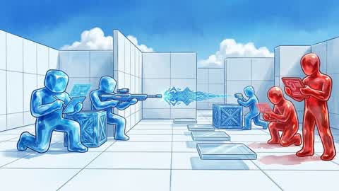 RED VS BLUE FULL MAXED