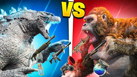 1V1 GODZILLA VS KONG 👑