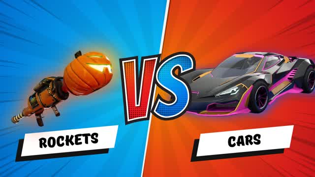 🚘CARS VS ROCKETS 🚀