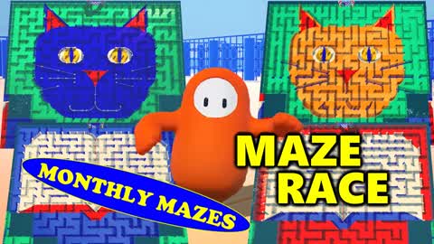 Fall Guys Maze Race