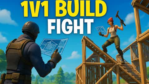 1v1 Build Fight PSG 🔵🔴