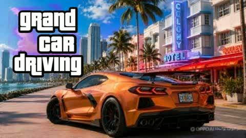GTA GRAND DRIVING THE CITY 🌴🌴