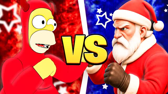 SANTA SECRETS RED VS BLUE