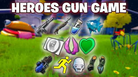 🦸 HEROES GUN GAME 🌀 ONE SHOT