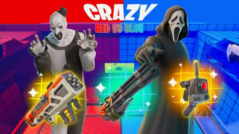 CRAZY RED VS BLUE 🔴🔵 K1v
