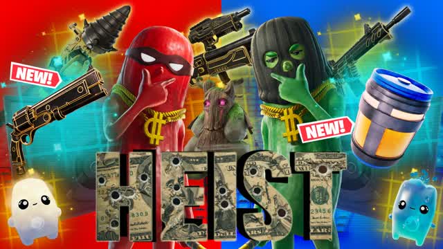 💰 HEIST RED VS BLUE 🔴🔵