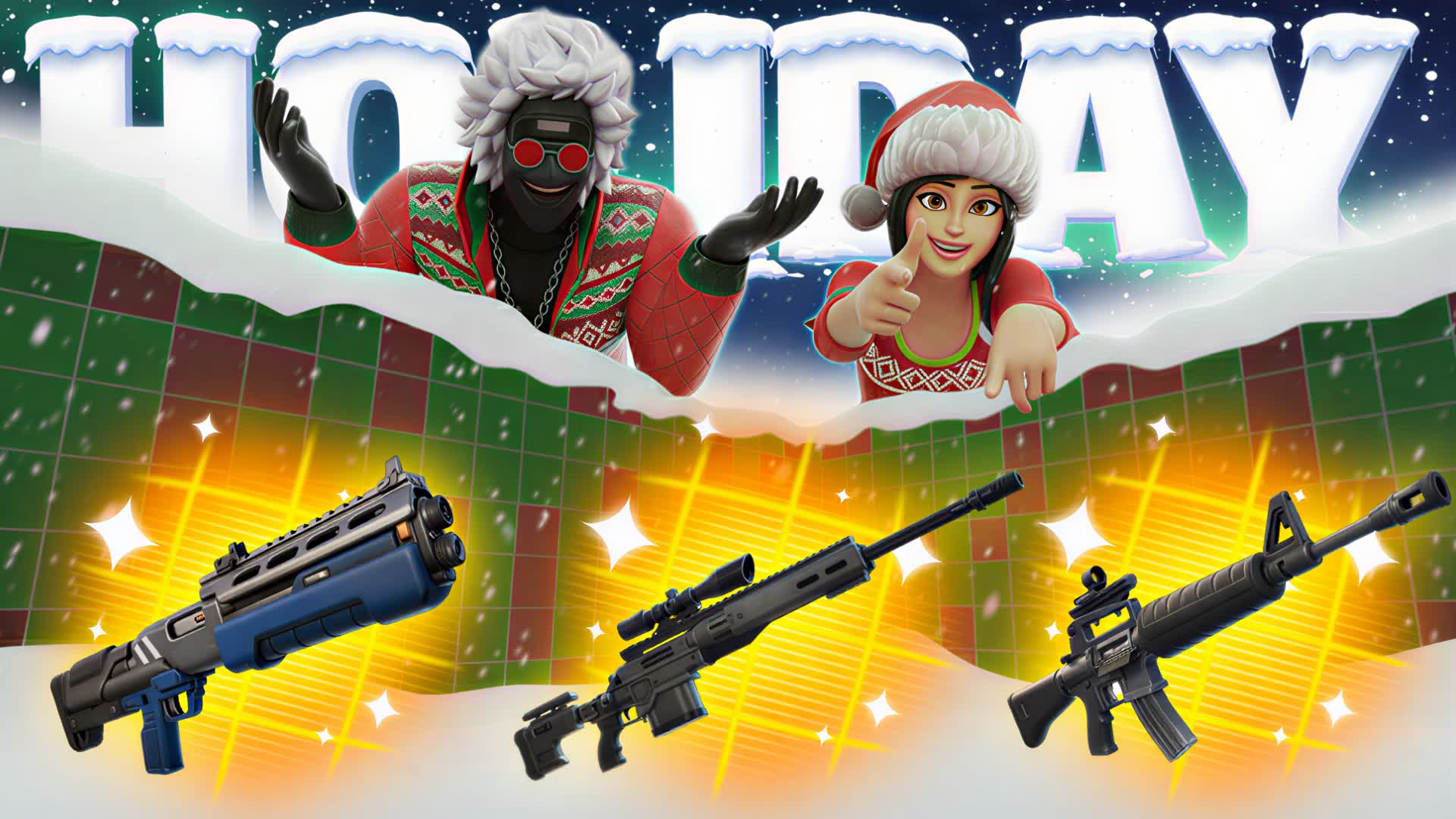 HOLIDAY 1V1 FFA - ALL GUNS