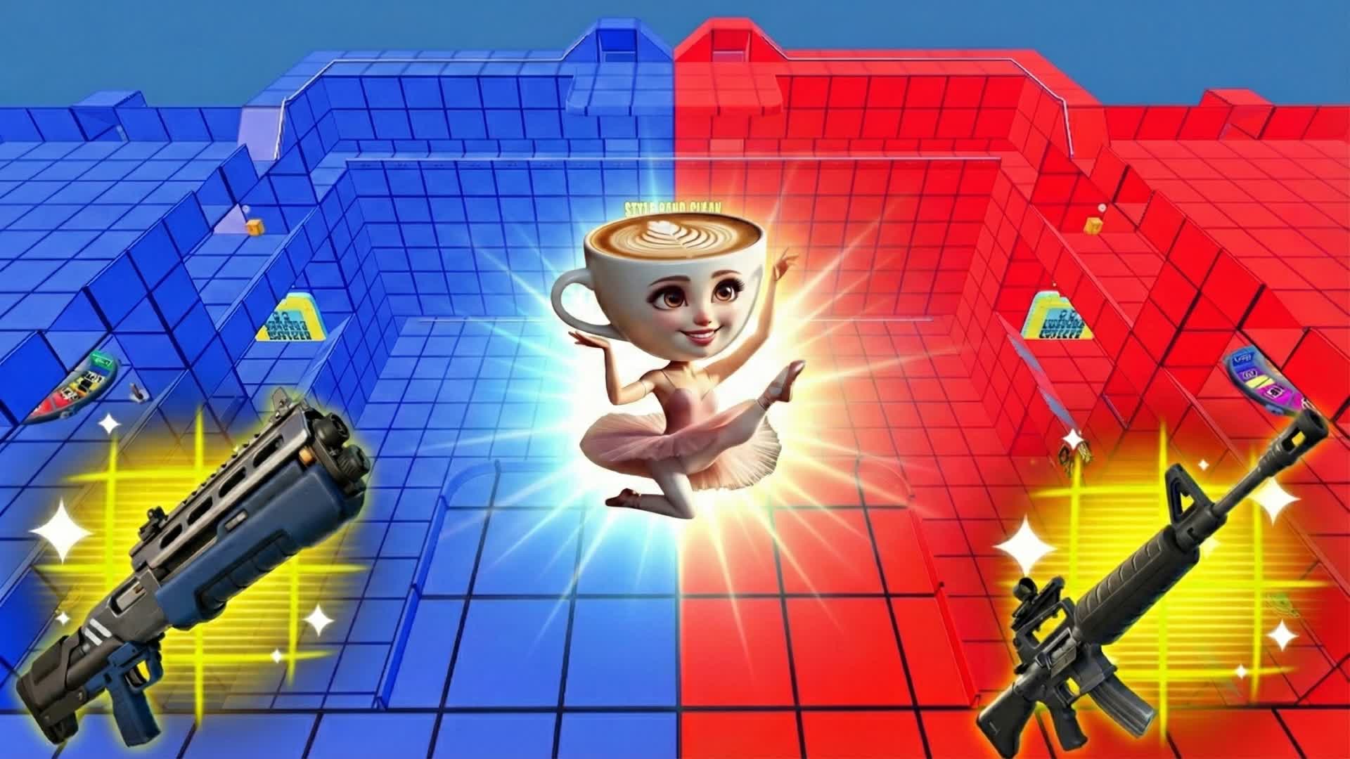 BALLERINA CAPPUCCINA 👧 RED VS BLUE🔴🔵