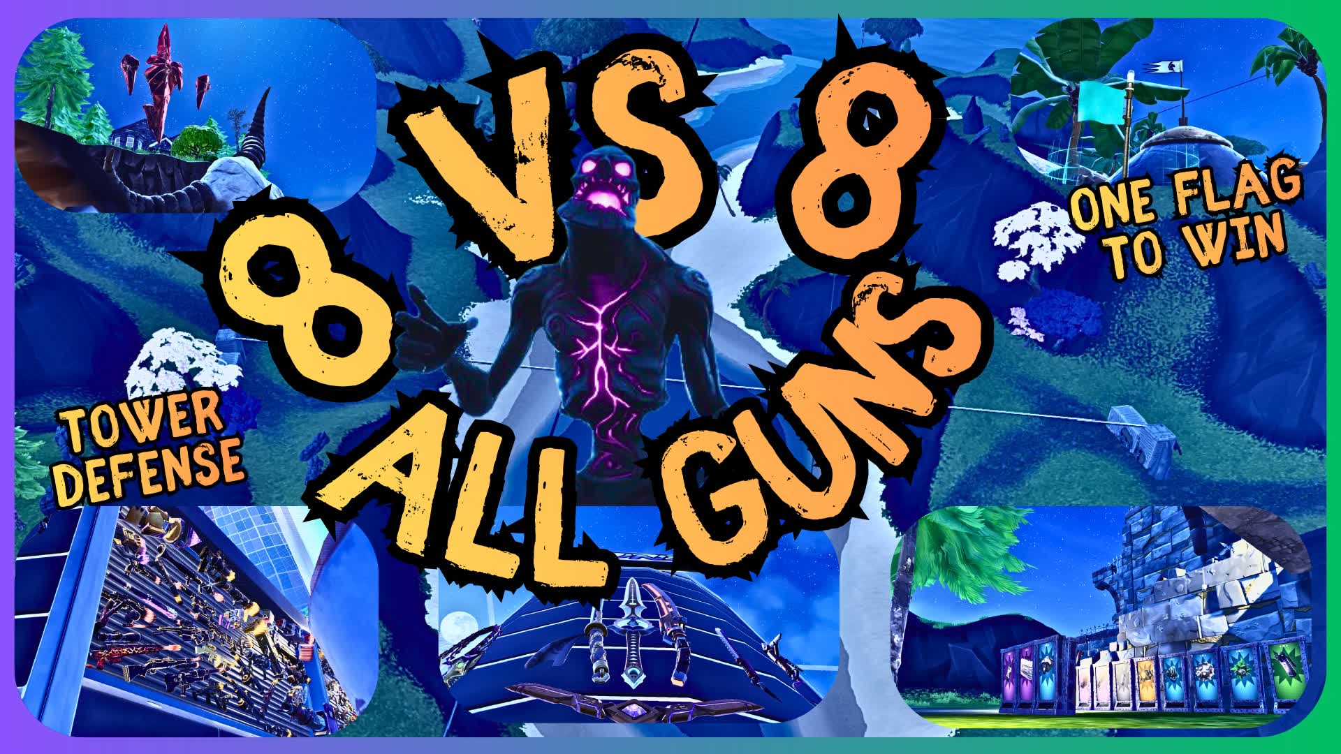 🔵8v8🔴INVASION🧟‍♂️ONEFLAG🚩BOSS⚔️
