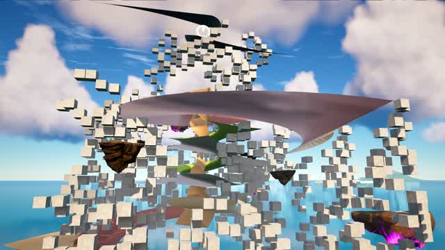Capture 1 – Voxel Cloud, Jump it.
