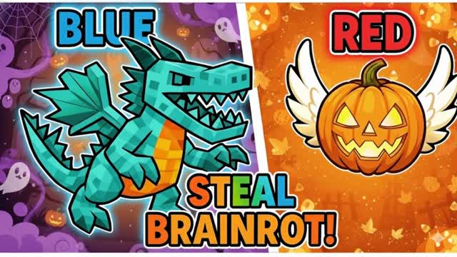 NEW ROUBE UM BRAINROT - RED VS BLUE 🔴🔵