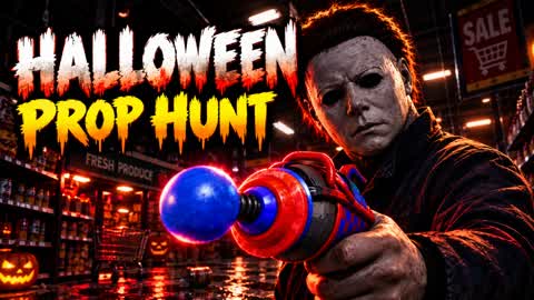 HALLOWEEN SUPERMARKET PROP HUNT 🎃