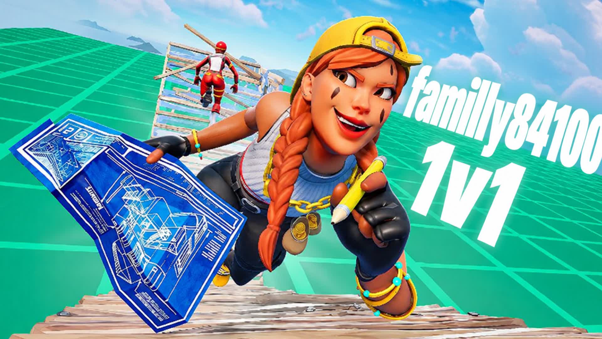 1V1 FAMILLY84100 BUILD FIGHT (200 PUMPS)