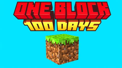 ONE BLOCK SURVIVAL 100 DAYS