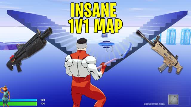 Capture 1 – Johndrake's insane 1v1 map