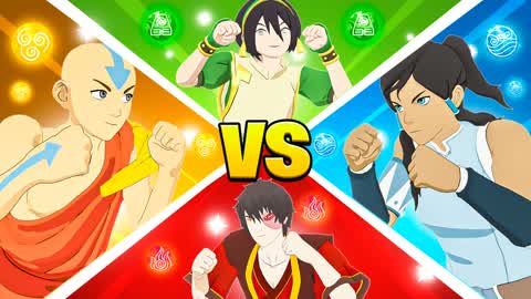 WATER VS EARTH VS FIRE VSAIR