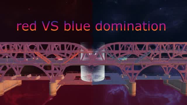 red vs blue bridge domination