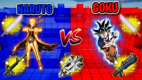 🔥Ultimate 🥷Naruto VS Goku🐉🔴🔵