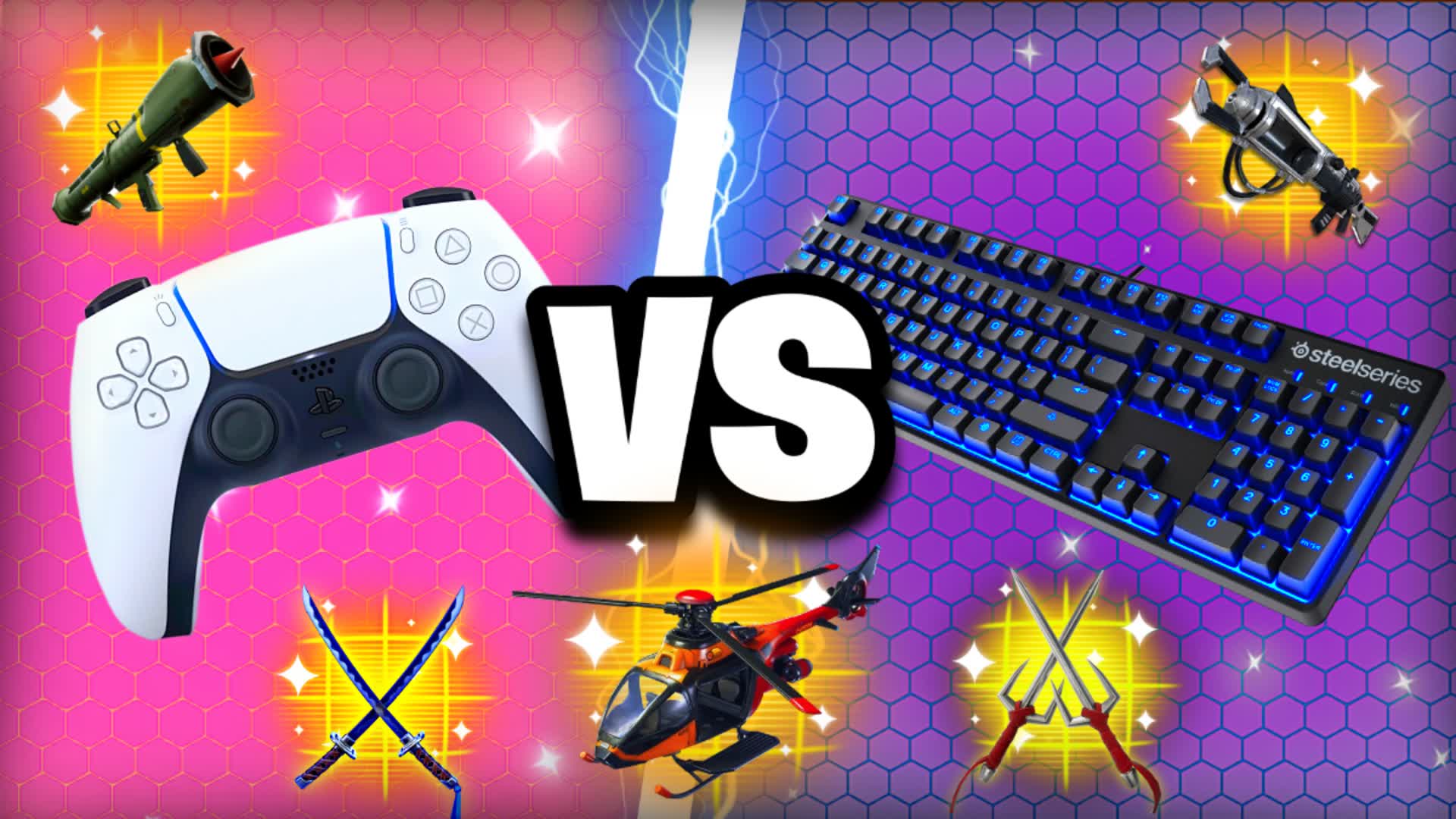 CRAZY PS5 VS PC🏆PURPLE VS PINK 🩷💜