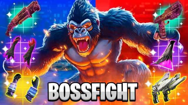 BOSSFIGHT EVENT KING KONG RED VS BLUE🦍