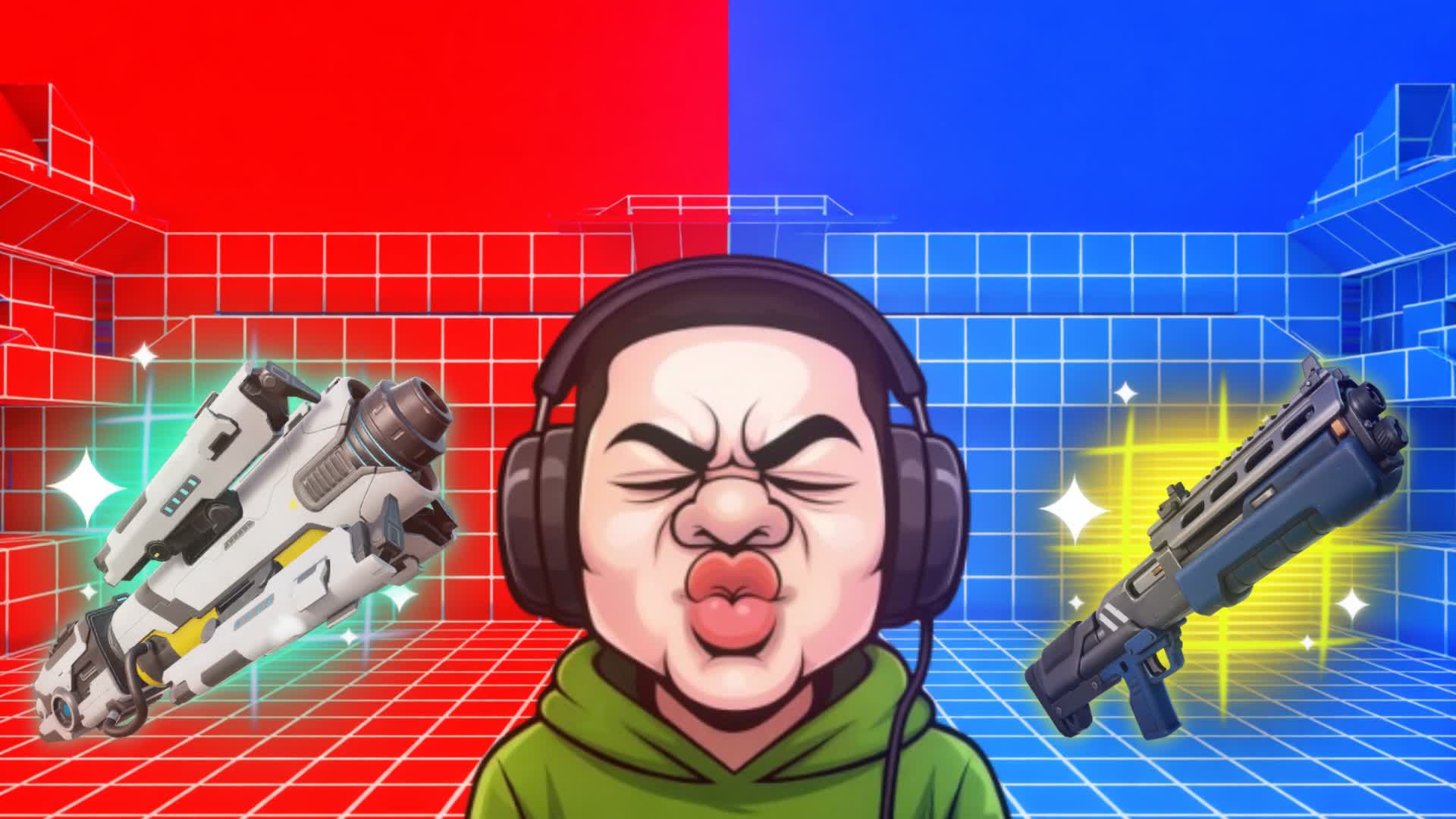 SUPER RED VS BLUE 🔴🔵 FFA