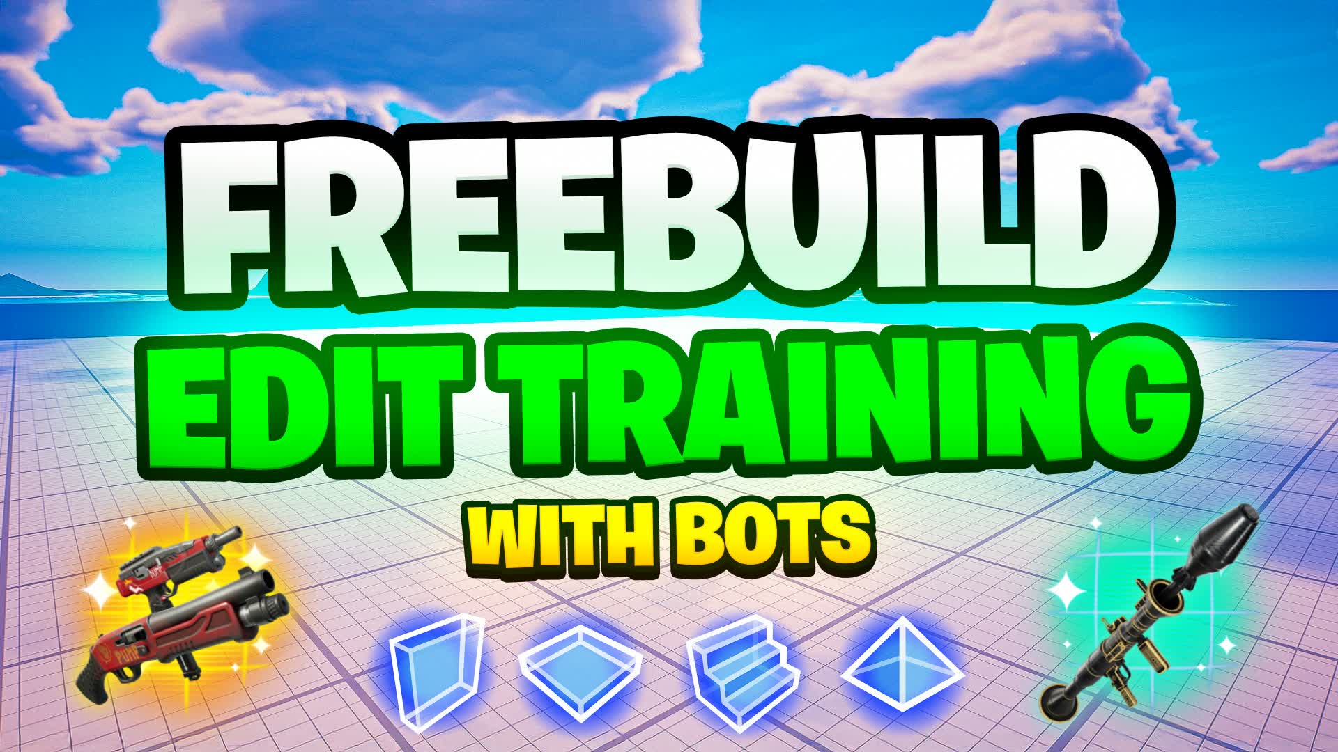 FREEBUILD MAP EDIT (BOTS TRAINING🤖)