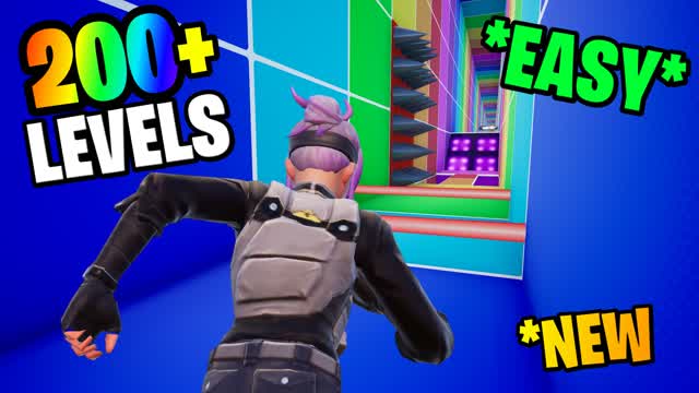 🌈 EASY DEATHRUN 200+ NIVEAUX 🌈