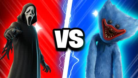 🕸️GHOST VS HUGGY🕸️ 🔴RED🔴 VS 🔵BLUE🔵
