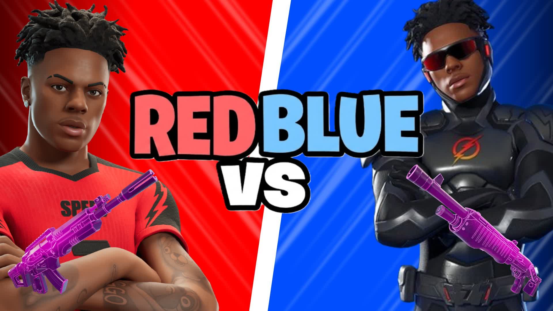 SUPER SPEED RED VS BLUE 🔴🔵