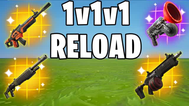 1v1v1 Crazy Reload FFA