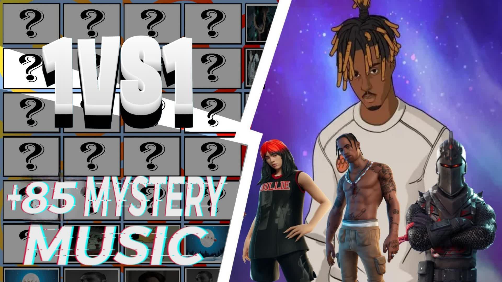 BEST 1v1 SONG [ 85+ MYSTERY MUSIC 🎵]