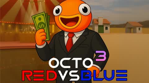 OCTO 3 RED VS BLUE 🔴 🔵 (ALL GUNS)