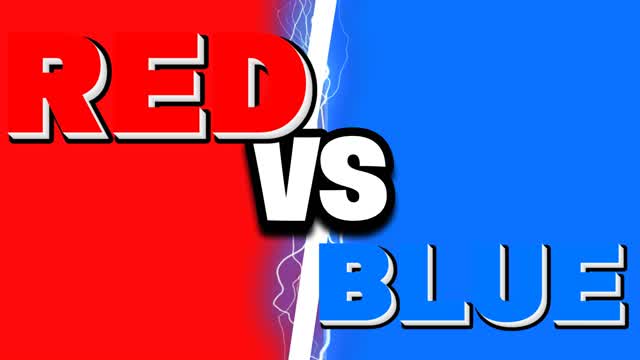 🔴VERMELHO  VS  AZUL RELOAD 🔵