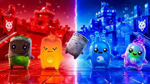 RED VS BLUE 🔴🔵 ELEMENTS