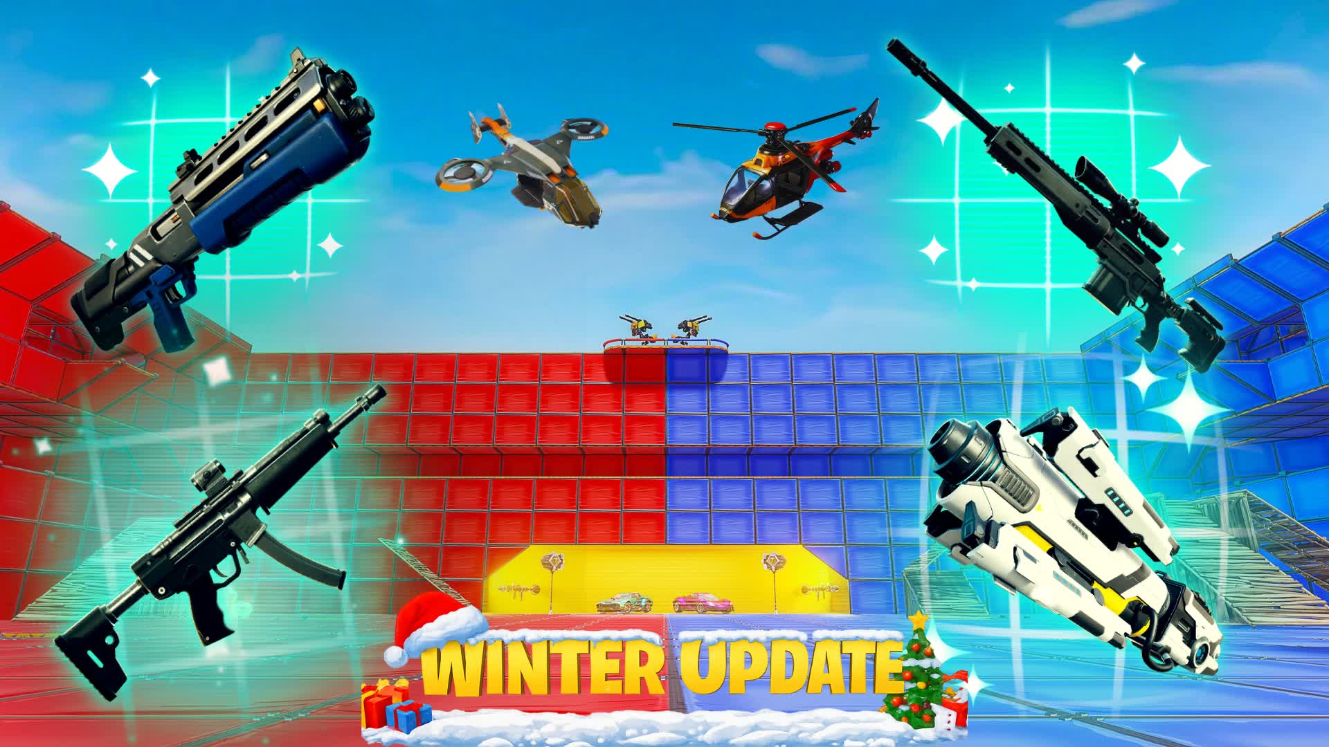 🎄TUNG VS MATEO 🎄🔴RVB WINTER UPDATE🔵