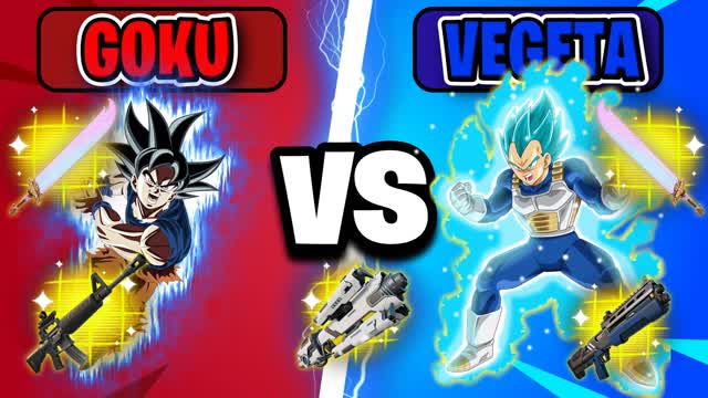 🐉Best Goku Vs Vegeta RED VS BLUE🔴🔵