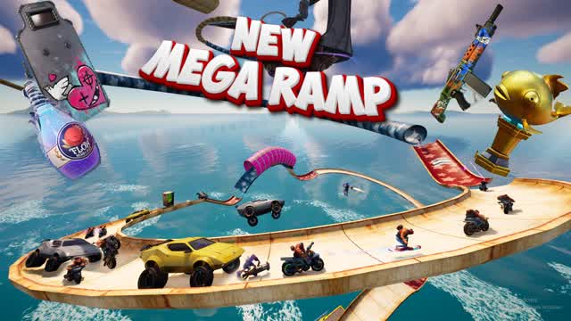 Capture 1 – OnlyUp Mega Ramp DeathRun Race Driving