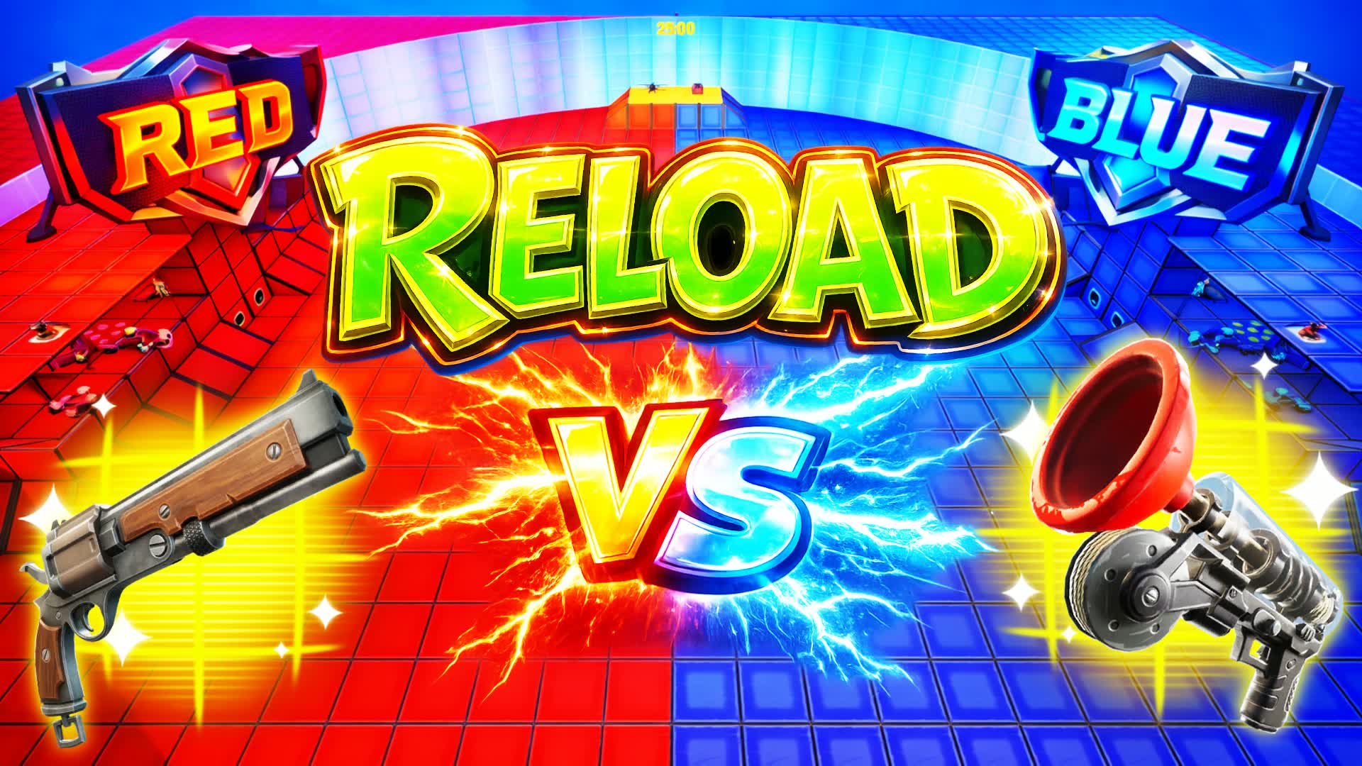 リング：赤対青🔴🔵