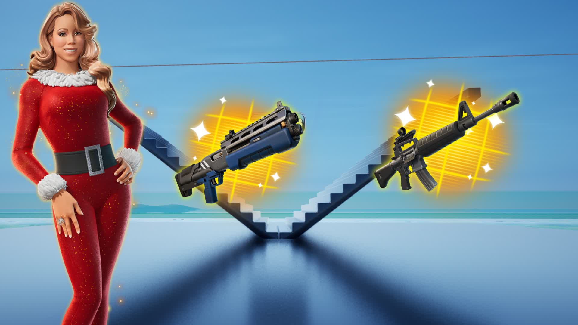 SANTA 1V1 BUILD FIGHT