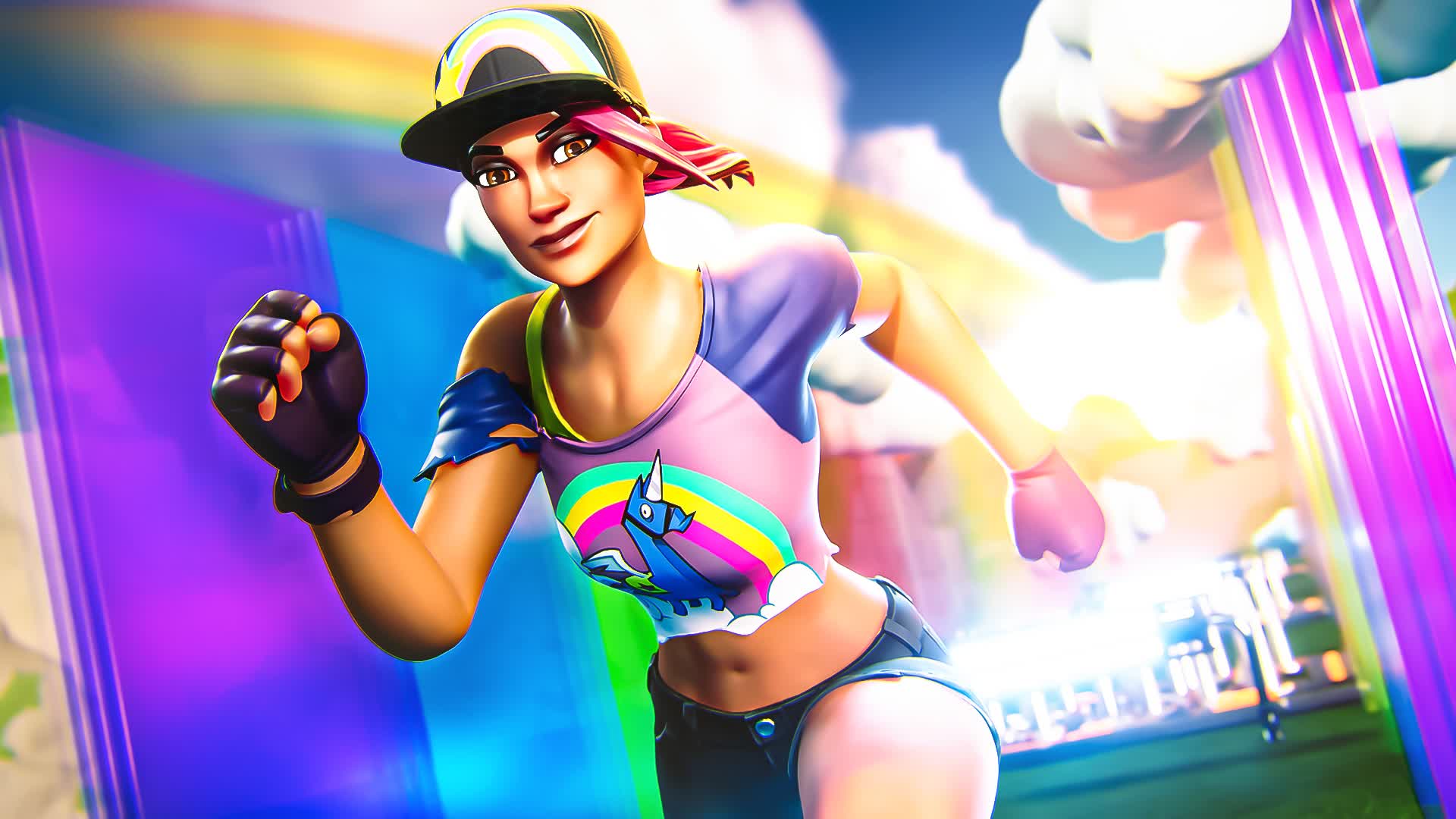 🌈Rainbow 😍Emoji Deathrun