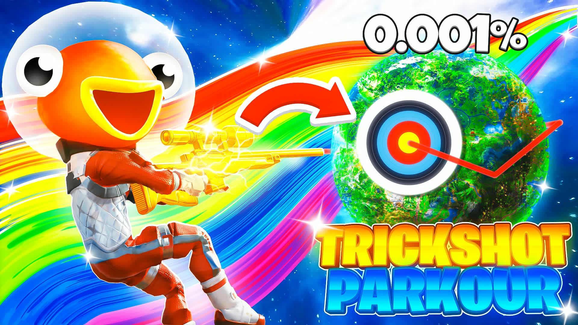 INSANE Trickshot PARKOUR (75+Level)🎯