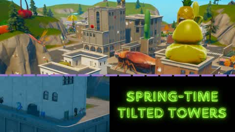 Spring Time Tilted Towers Gun Game