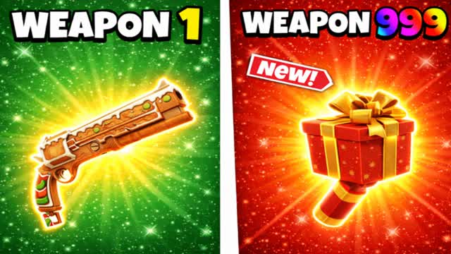 CHRISTMAS GUN GAME🎄| ONE SHOT🎯| SNIPER