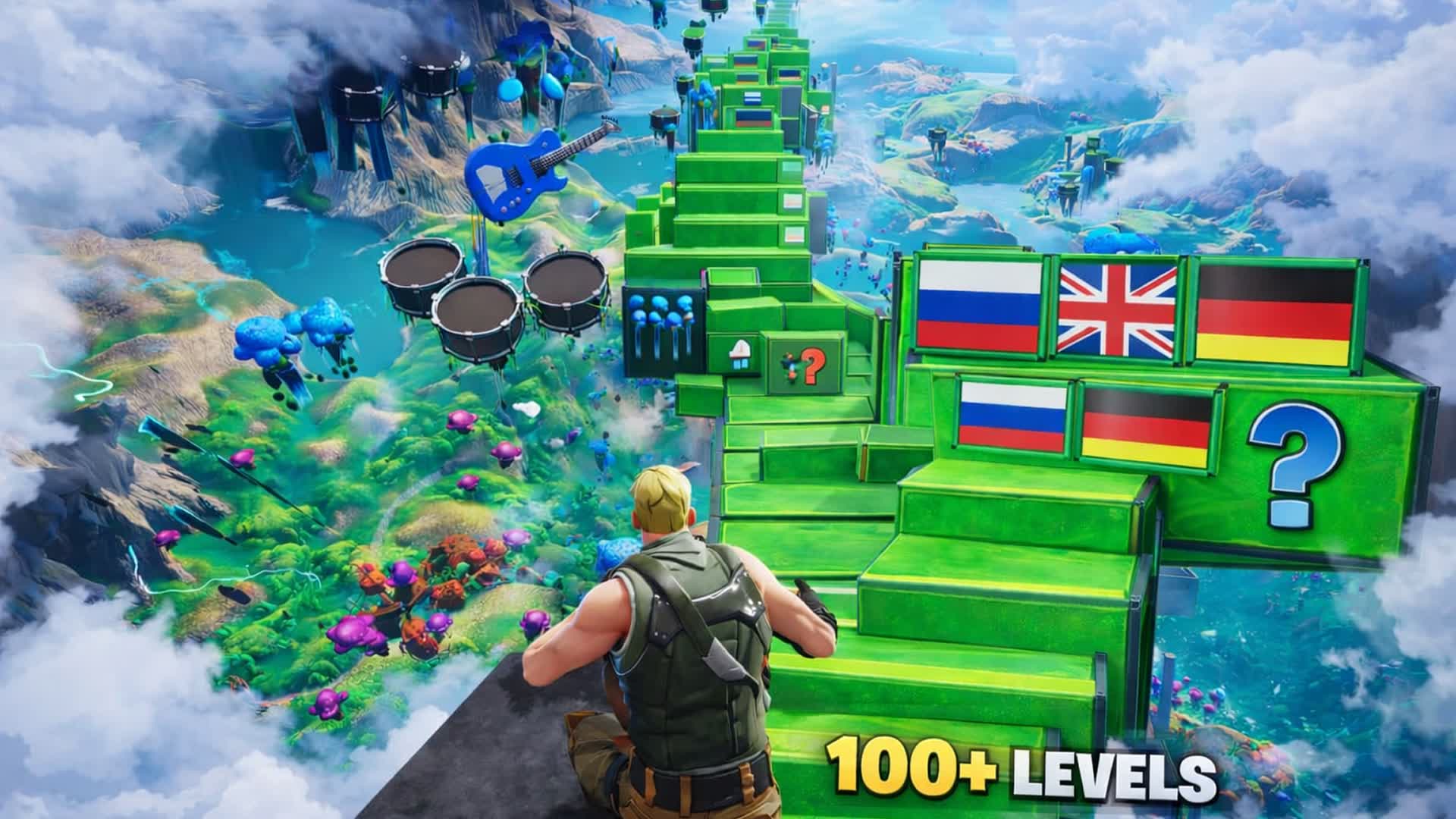 Guess the Flag Parkour🇬🇧 🇧🇷