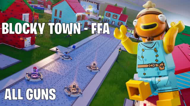 Blocky Town - Free For All